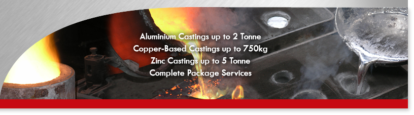 Aluminium, copper, zinc castings